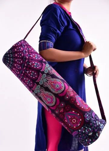 Sac Tapis Yoga Bandoulière Coton — bandouliere, sac | Boutique NAYA