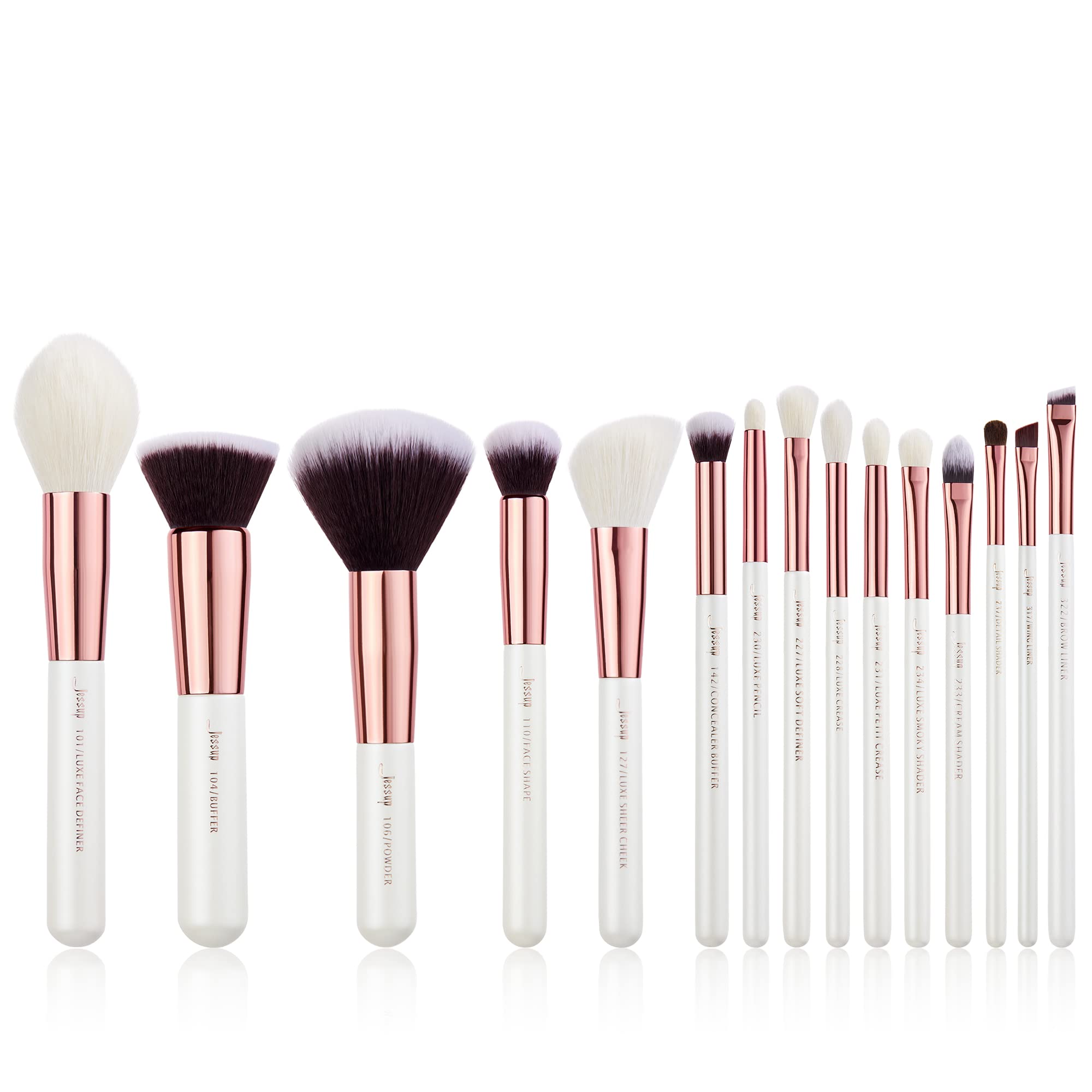 Set Pinceau Maquillage 15 Pièces Pro