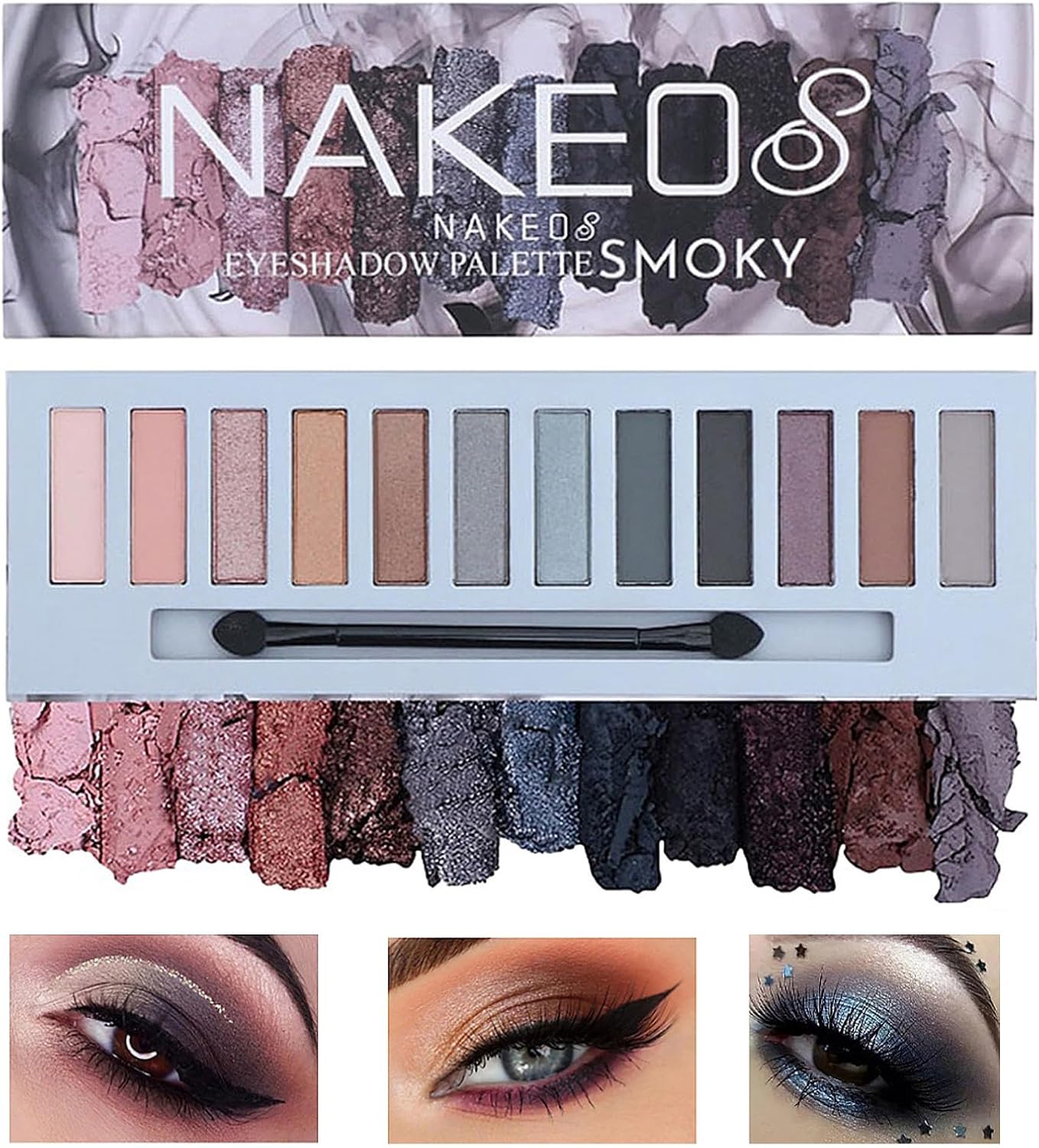 Palette 12 Ombres Smoky & Nude — nude, ombres | Boutique NAYA