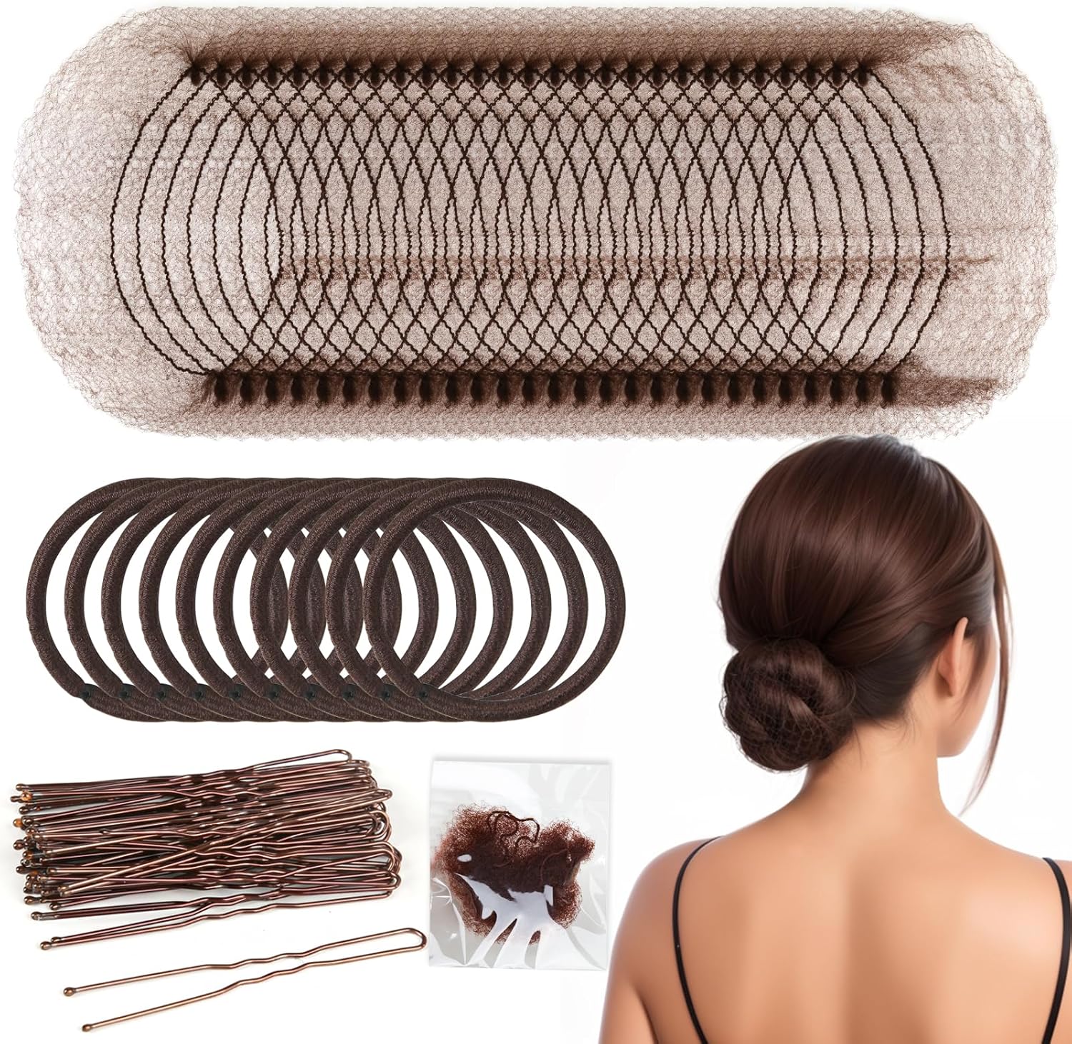 Chignon Invisibles Clips Set — chignon, clips | Boutique NAYA
