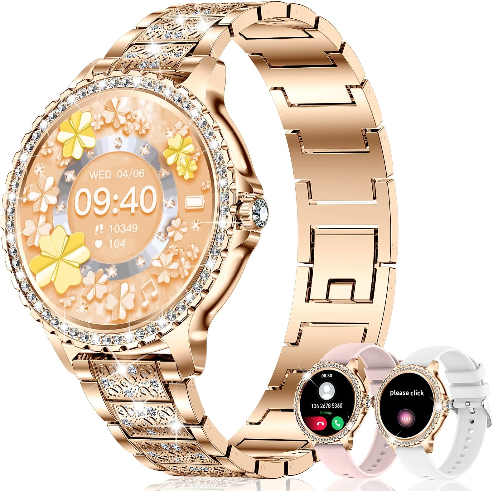 Montre Femme GPS Fashion Doré — dore, fashion | Boutique NAYA