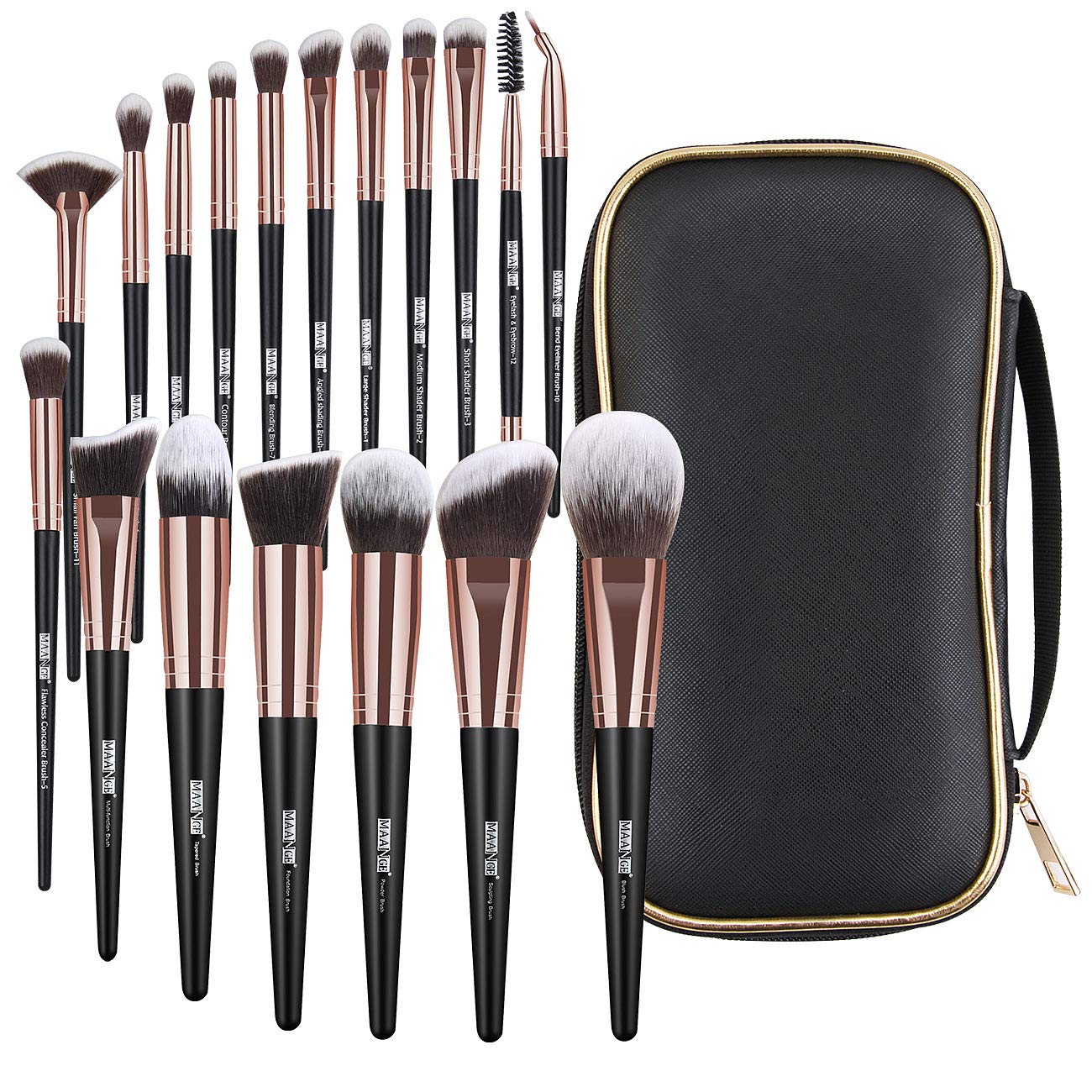 Set Pinceaux Maquillage 12 Pcs — maquillage, pinceaux | Boutique NAYA