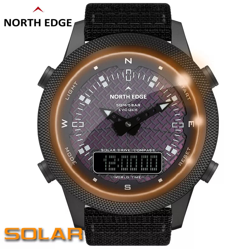 Montre Solaire Outdoor Militaire — militaire, montre | Boutique NAYA
