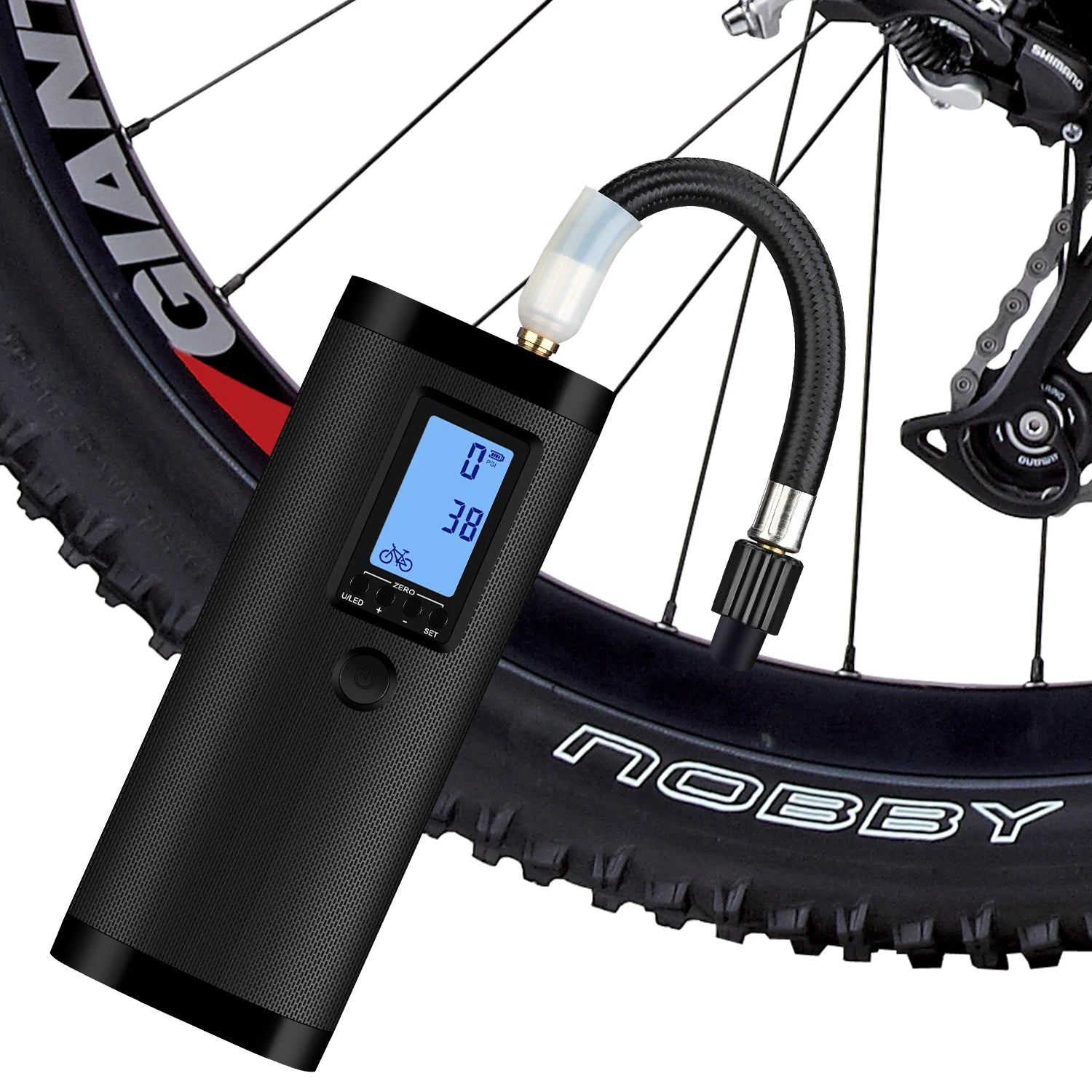 Pompe Électrique Vélo Voiture USB — electrique, pompe | Boutique NAYA