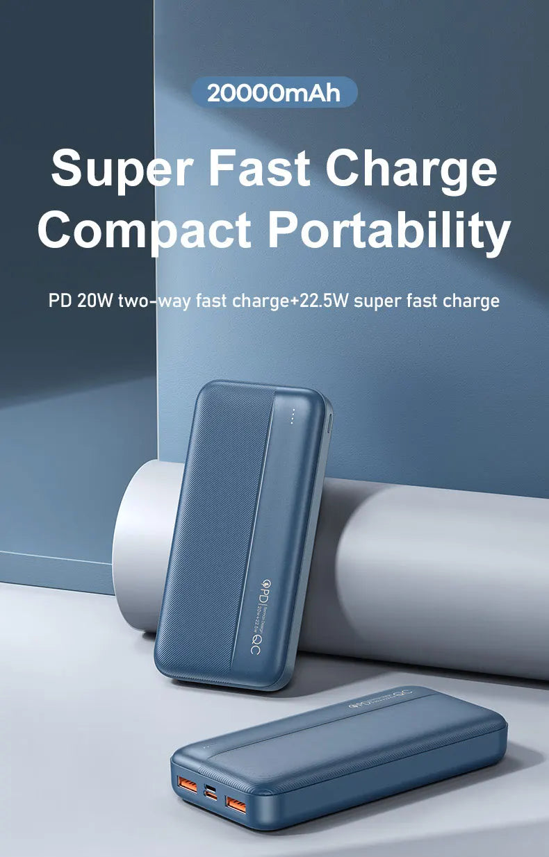 Batterie Externe 20000mAh Slim — 20000mah, batterie | Boutique NAYA