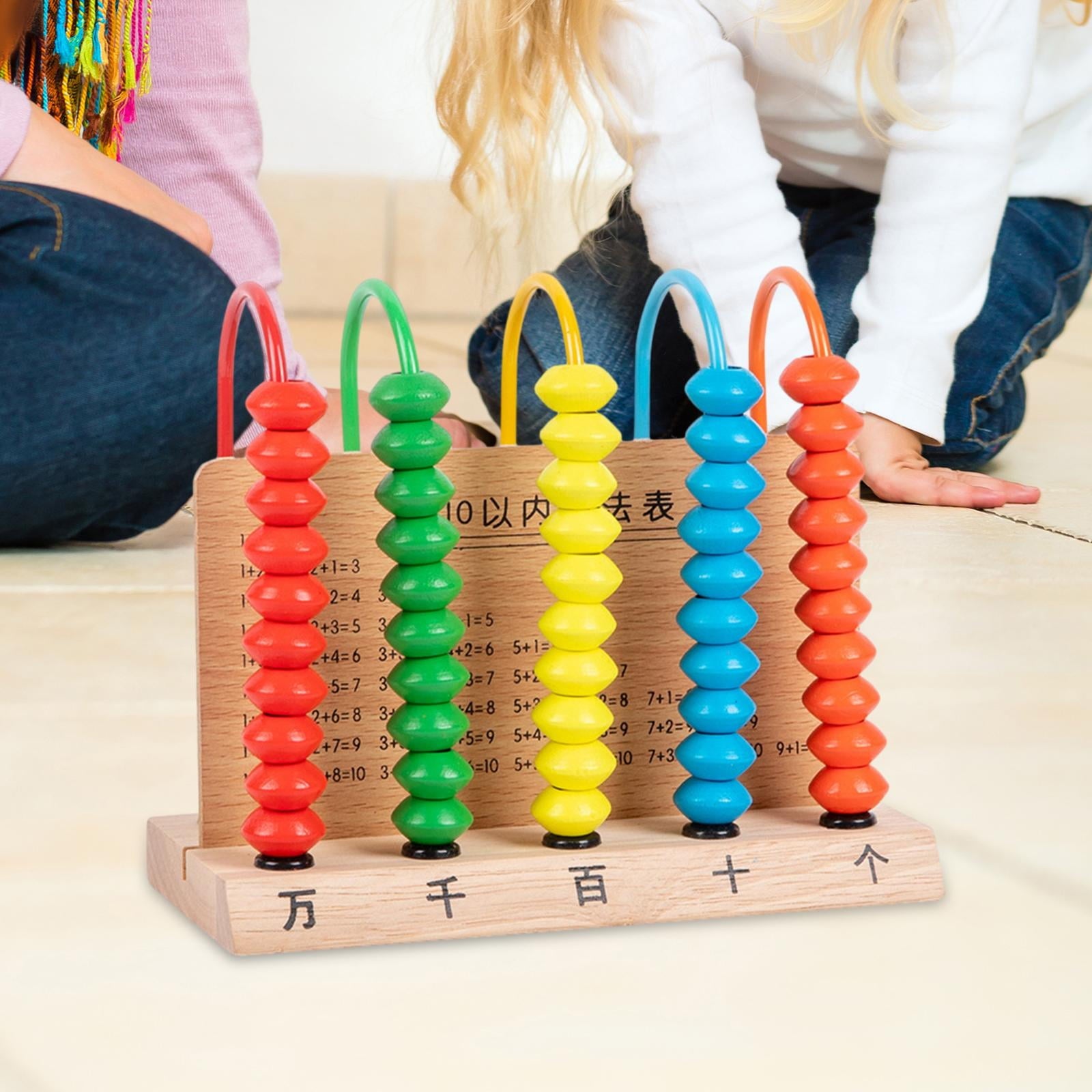Abaque Calcul Bois Montessori — abaque, bois | Boutique NAYA