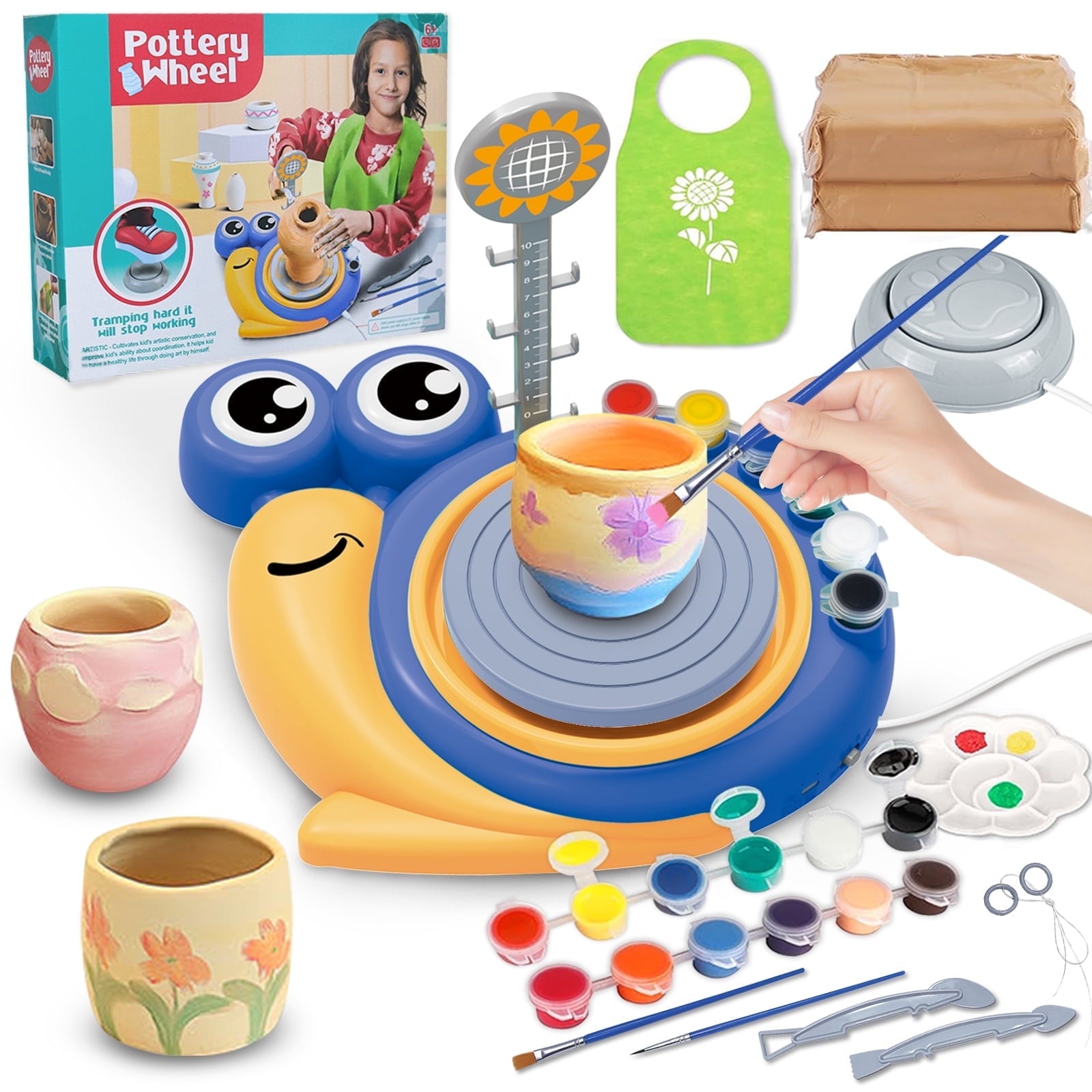 Set Poterie Argile Atelier Enfant — argile, enfant | Boutique NAYA