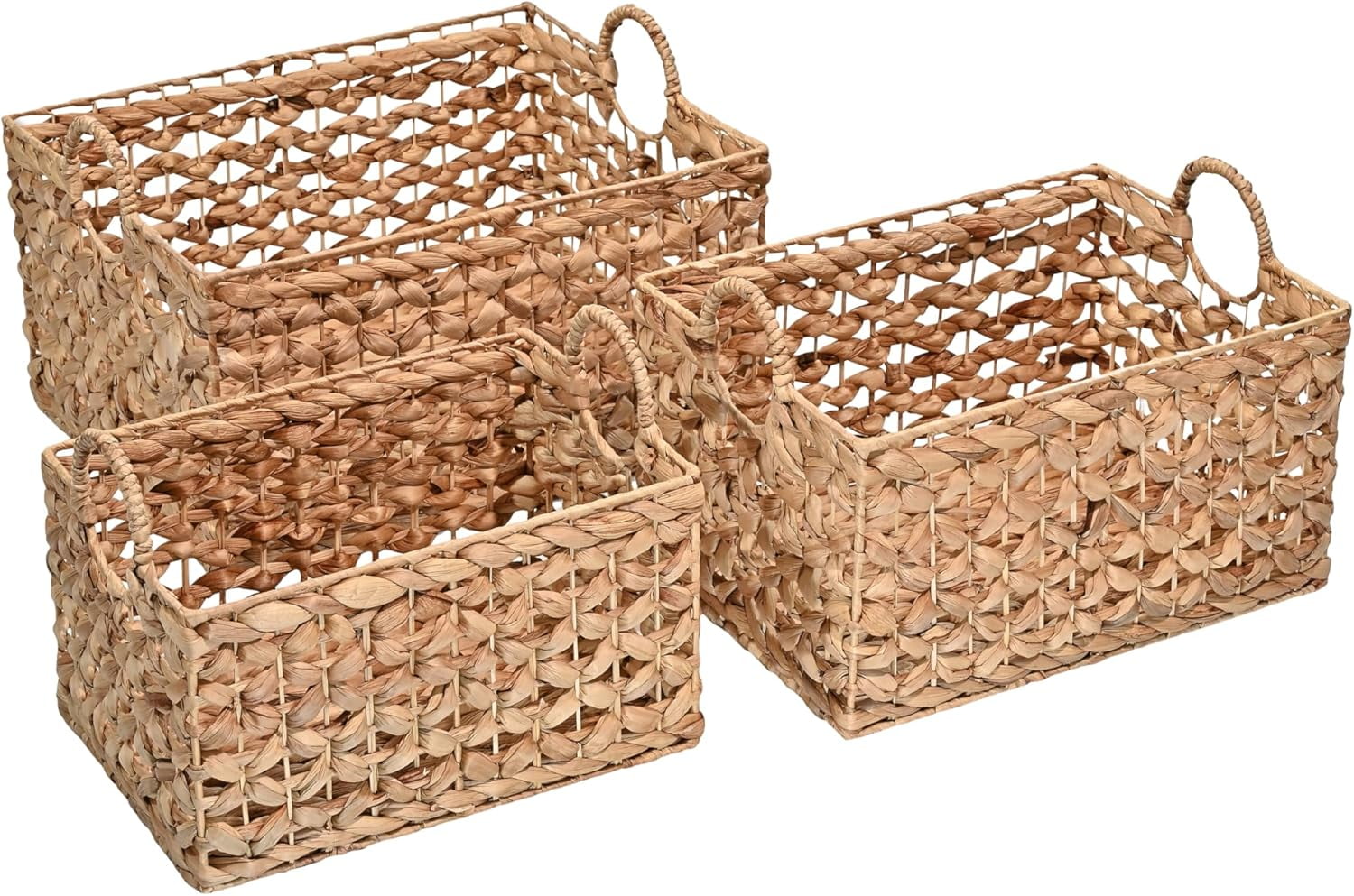 Panier Osier Rangement Boho — boho, osier | Boutique NAYA