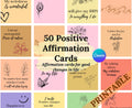 Affirmations Cartes Positives 50 — affirmations, cartes | Boutique NAYA