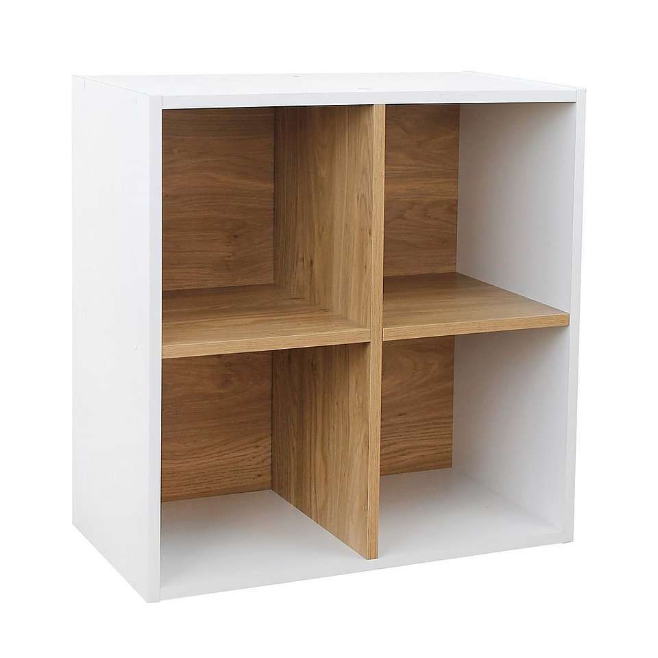 Étagère Cube Modulable 4 Cases — 4cases, cube | Boutique NAYA