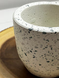 Cache-Pot Terrazzo Béton Modern — beton, cachepot | Boutique NAYA