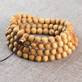 Bracelet Mala Bois 108 Perles — 108, bois | Boutique NAYA